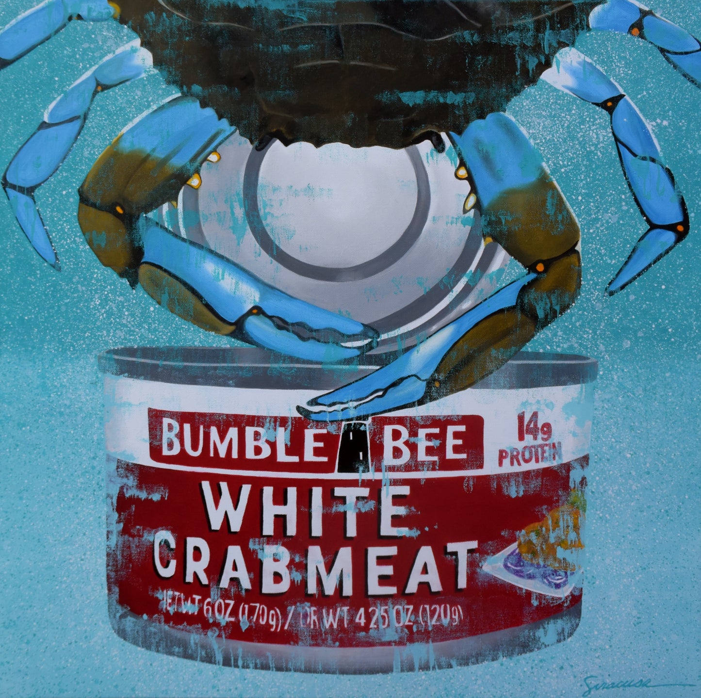 Canned SEA, Bumble Bee White Crabmeat, Original