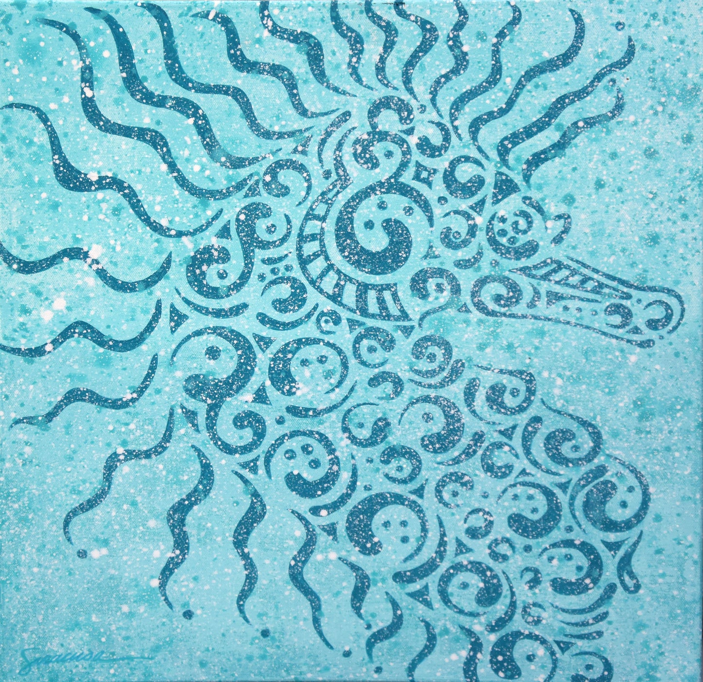 Fleur de SEA, Seahorse, Number 1, Original