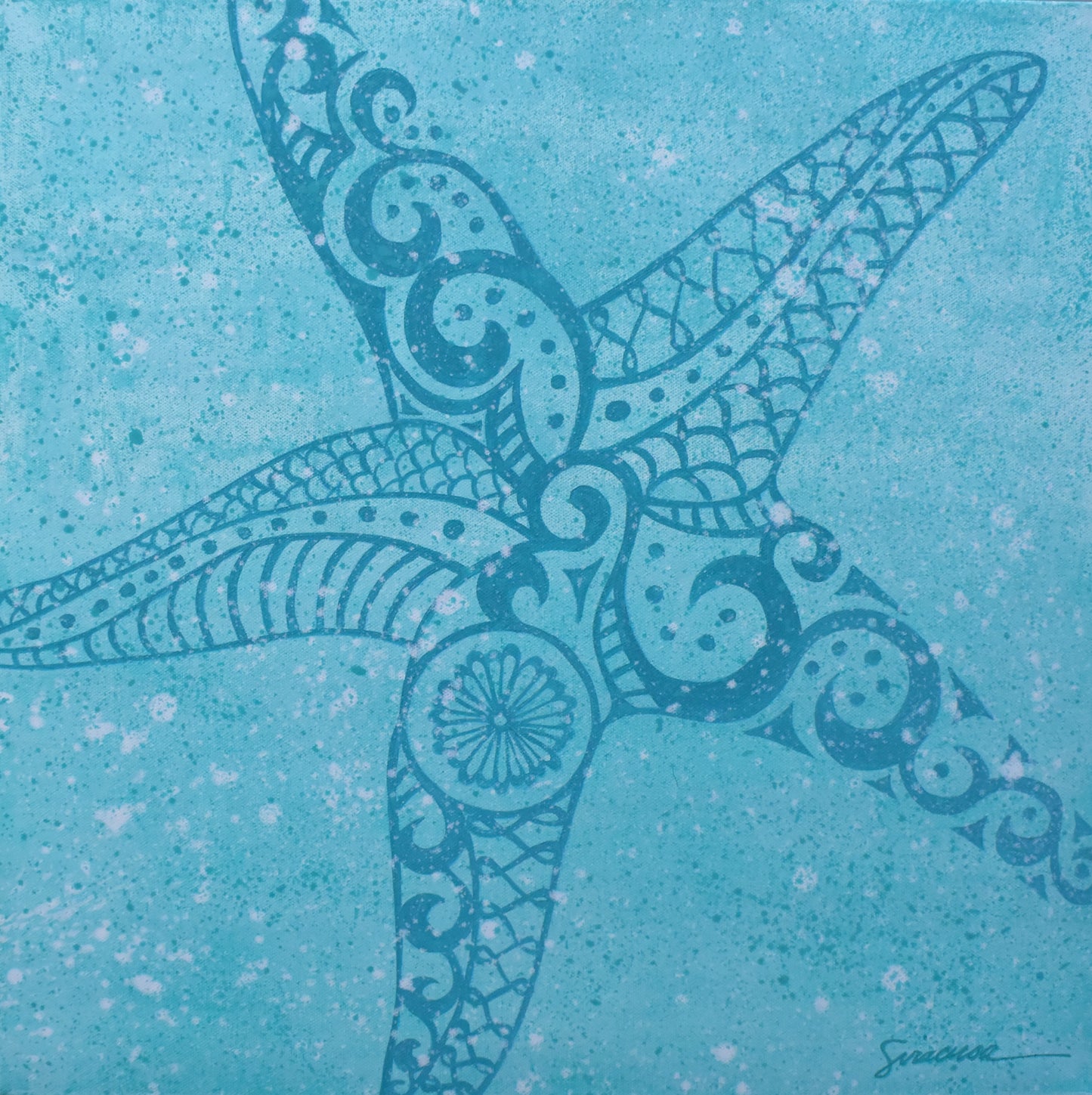 Fleur de SEA, Starfish, Number 1, Original
