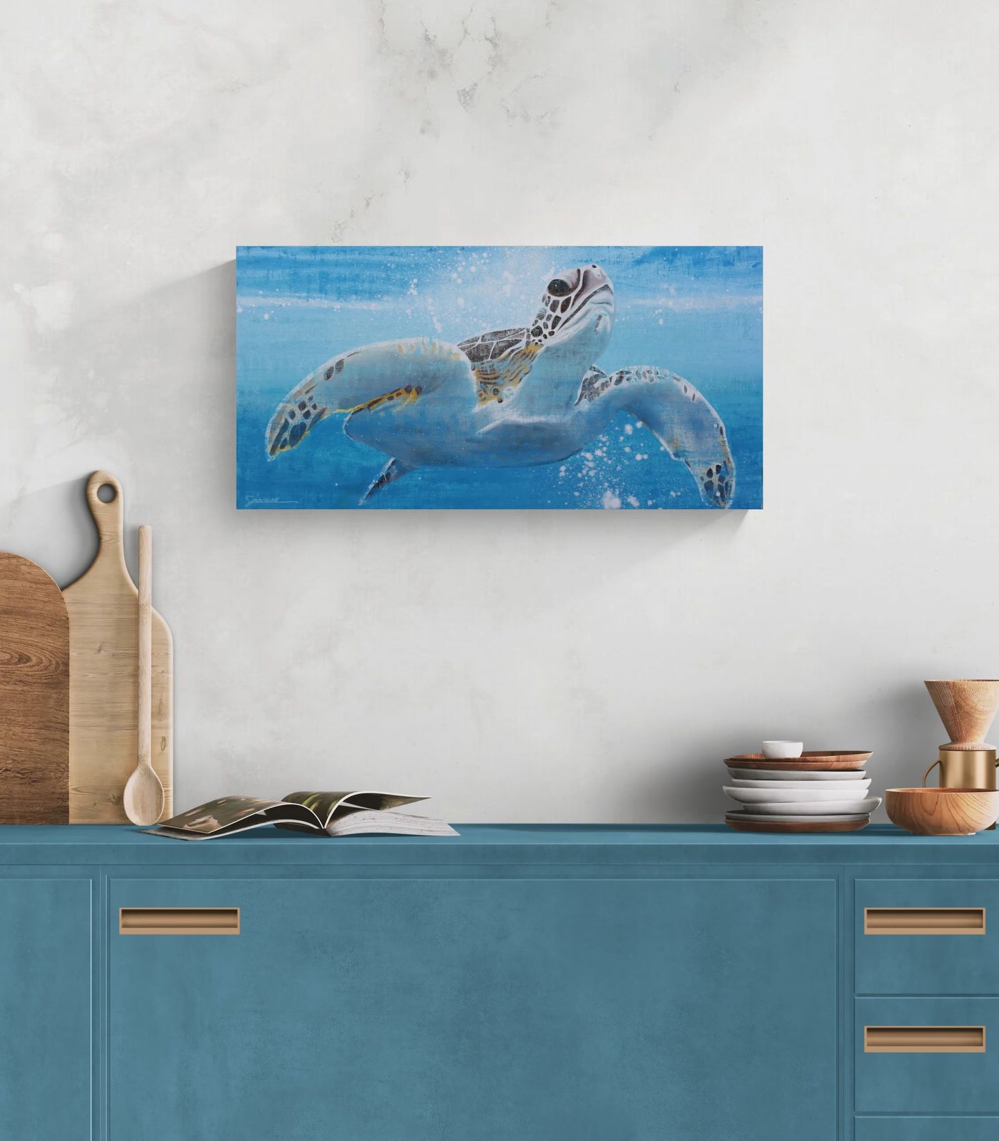 Vitamin SEA, Hawksbill Sea Turtle, Number 4, Original
