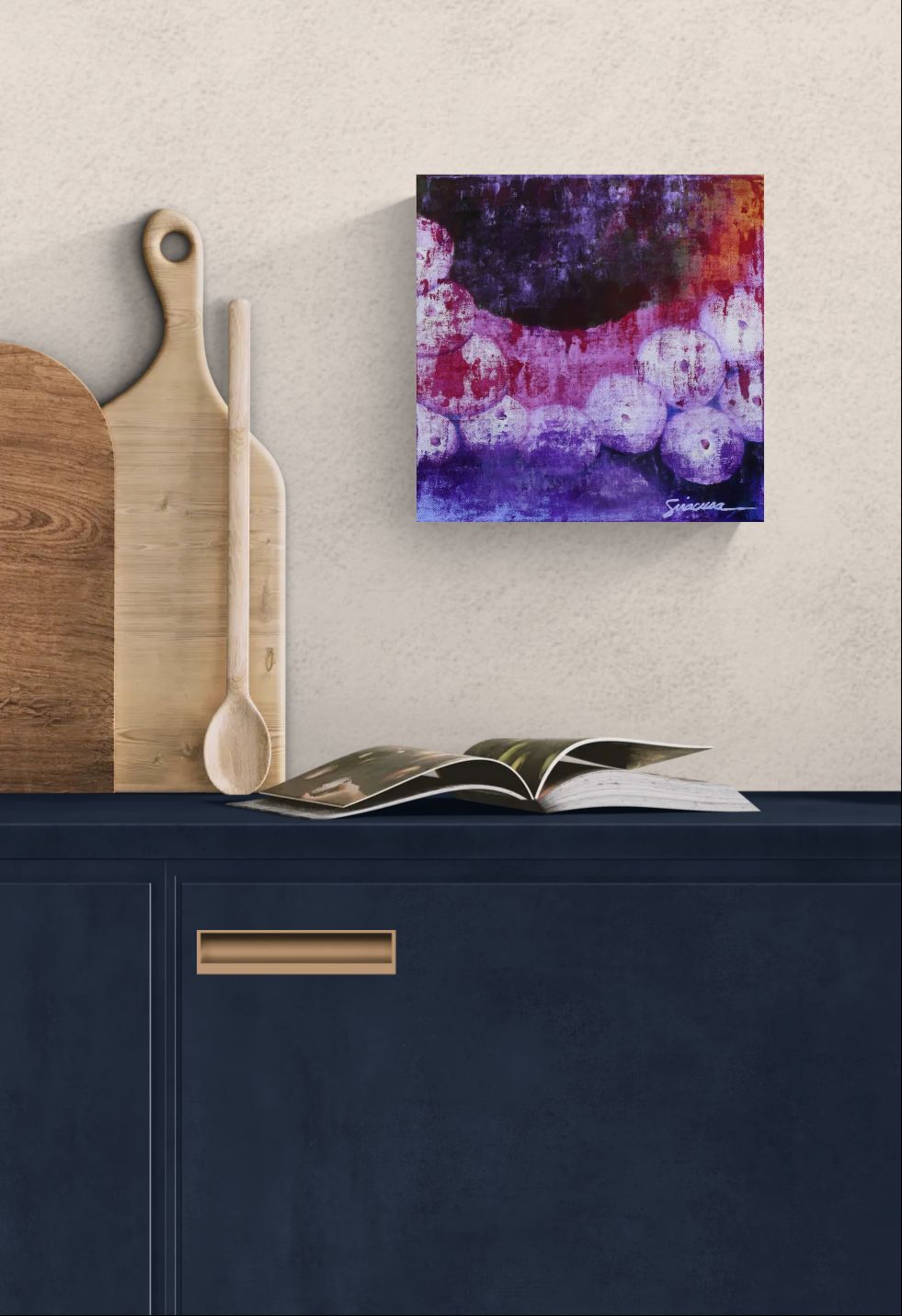 Vitamin SEA Pattern, Octopus, Number 1, Original