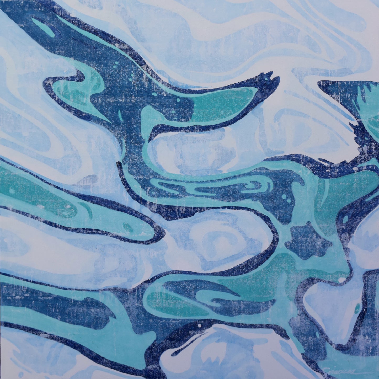 Ocean Alive, Contrasto, Origninal