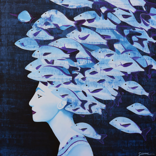 FantaSEA, Nefertiti and School of Fish, Number 1, Original