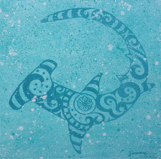 Fleur de SEA, Hammerhead Shark, Number 1, Original
