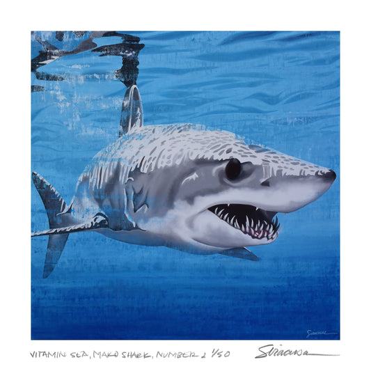 Vitamin SEA, Mako Shark, Number 1, Limited Edition Prints