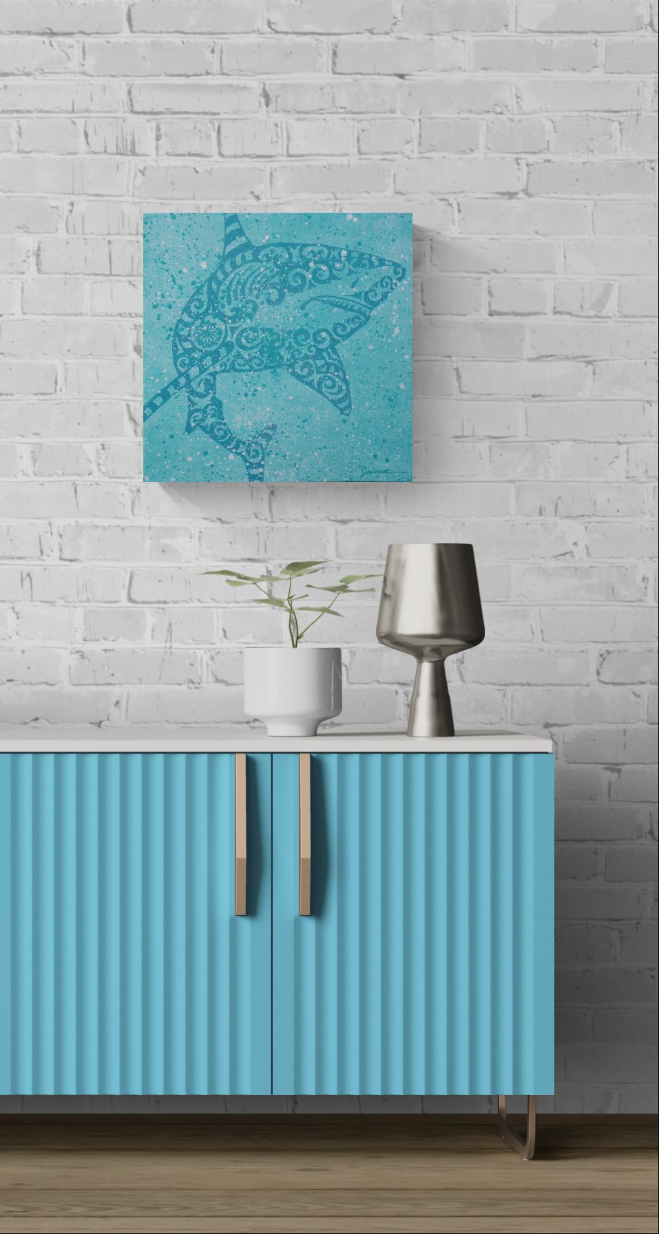 Fleur de SEA, Great White Shark, Number 1, Original